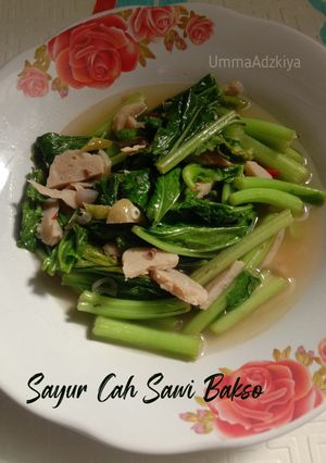 Cah Sawi Bakso