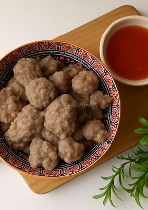 Cilok Kriwil versi Daging