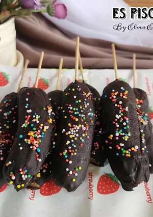 Es Piscok (pisang coklat)