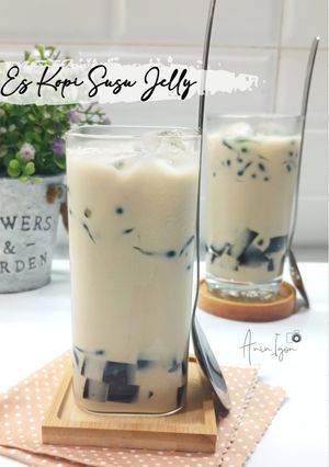 Es Susu Kopi Jelly Cincau
