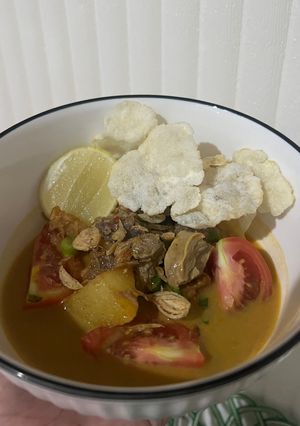 Soto Betawi bumbu “bamboe”