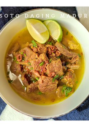 Soto Daging Madura (Daging Empuk)
