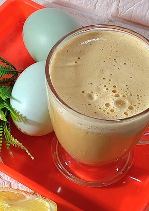Teh Talua / Teh Telur Khas Minang Sumatera Barat