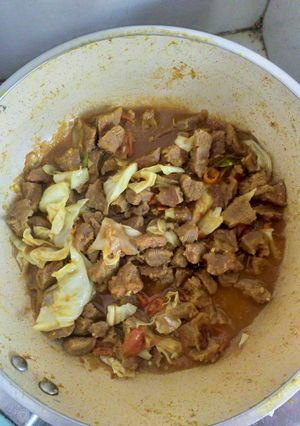 Tongseng Daging Sapi Tanpa Santan